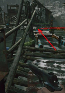 Как решить загадку с рычагами в затопленной части деревни?