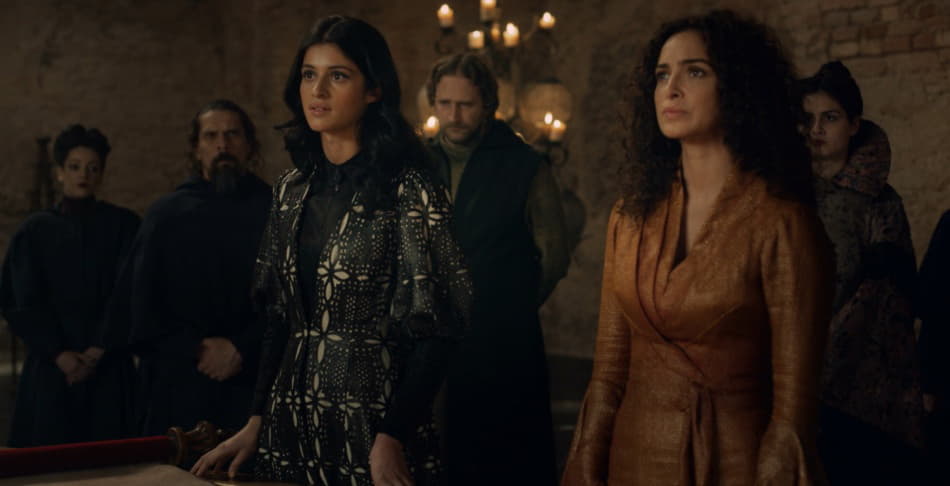 Йеннифэр из Венгерберга и Трис Меригольд, сериал Ведьмак 2019