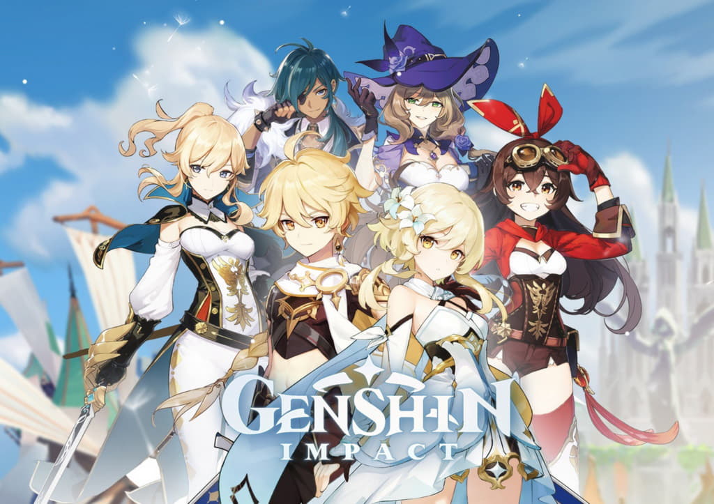 Обложка игры Genshin Impact