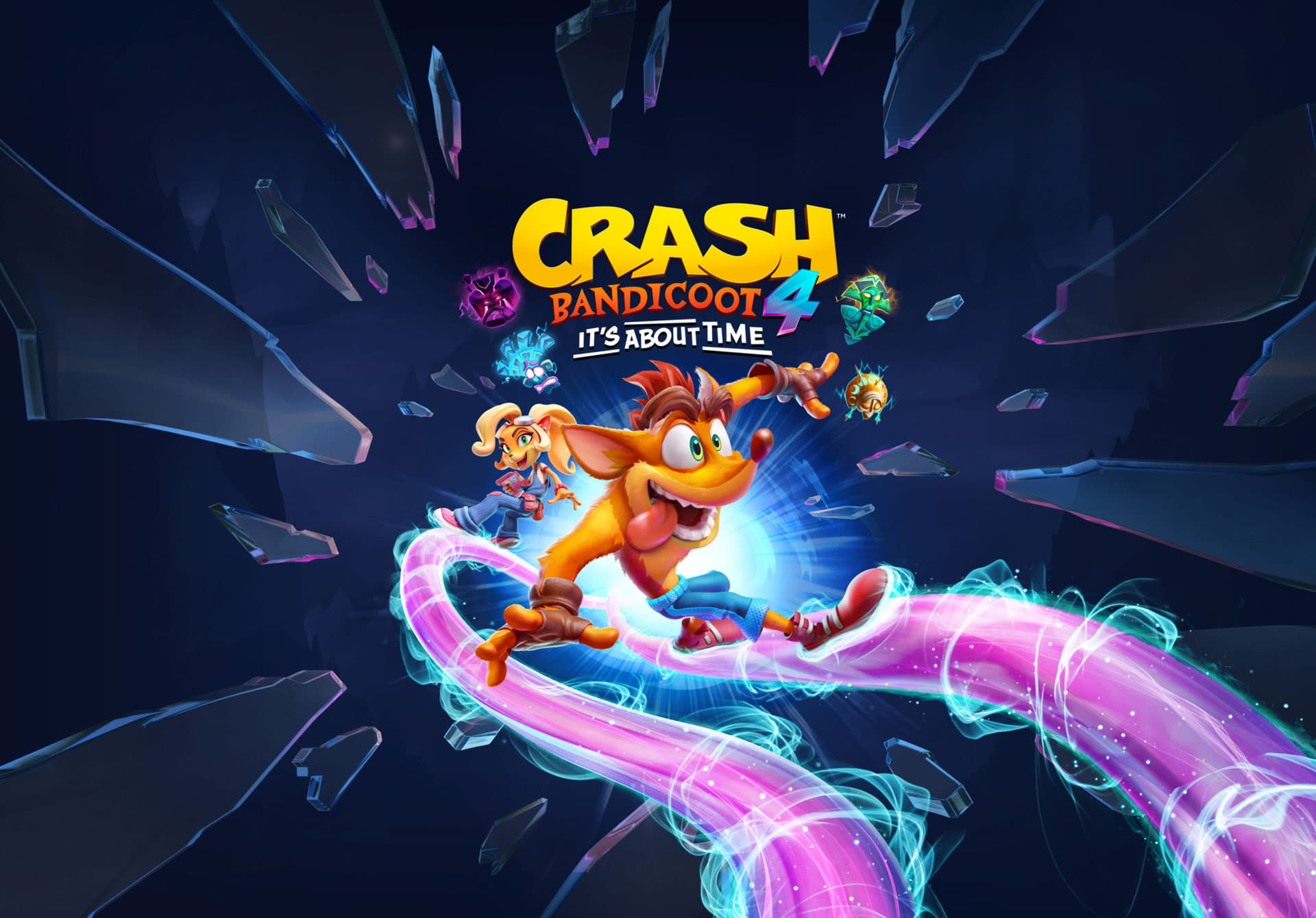 Обложка игры Crash Bandicoot 4: It’s About Time