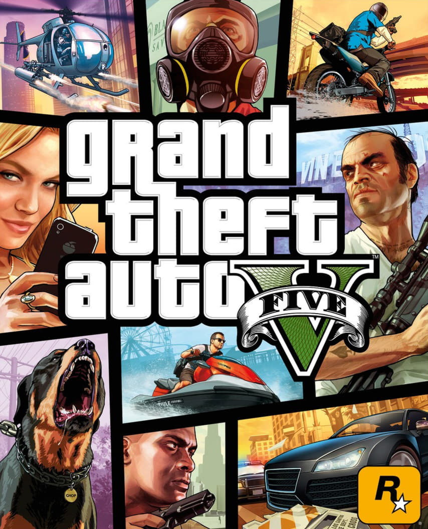 Обложка игры Grand Theft Auto 5