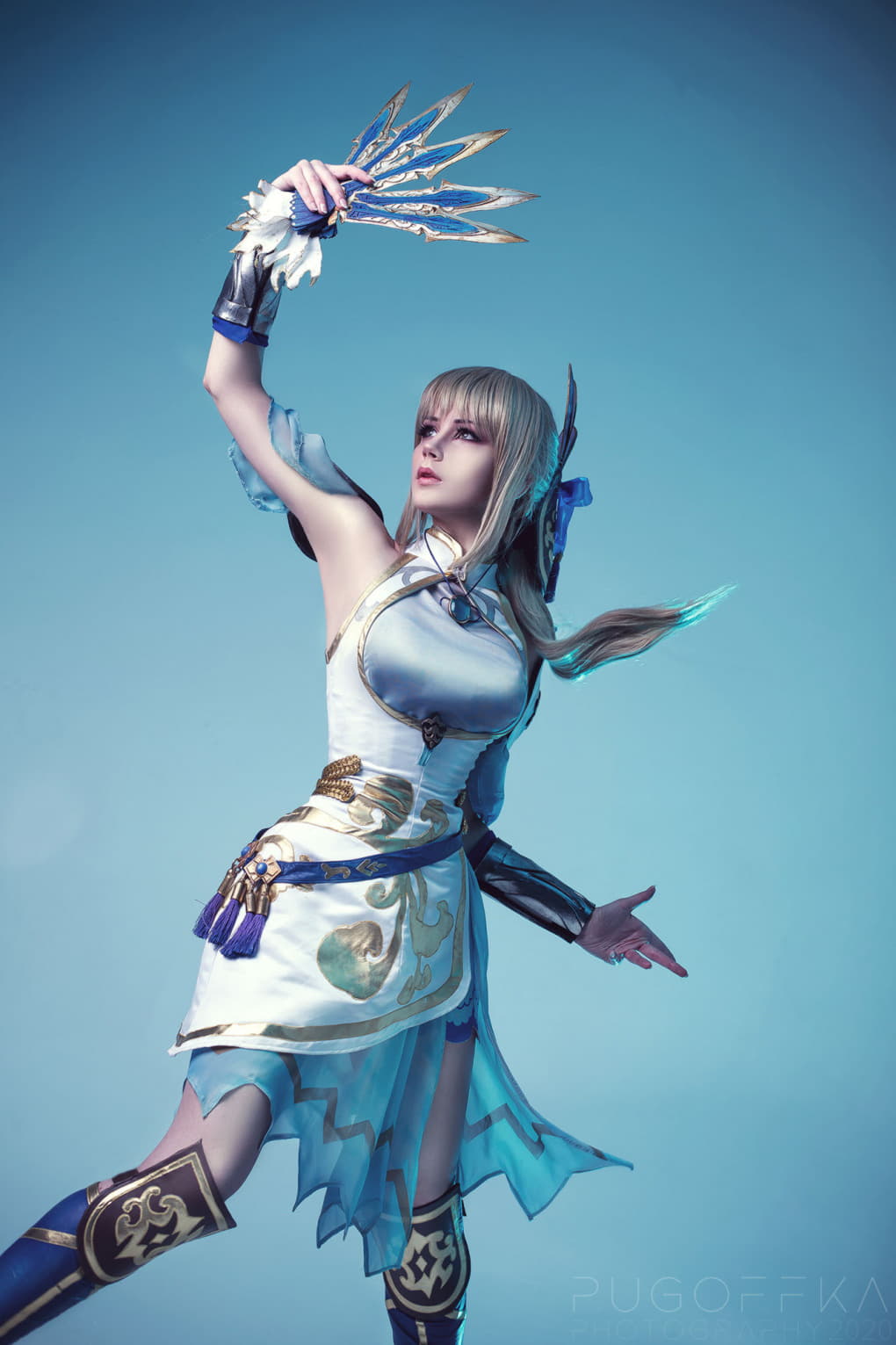 Косплей на Ван Юаньцзи из игры Dynasty Warriors 9
