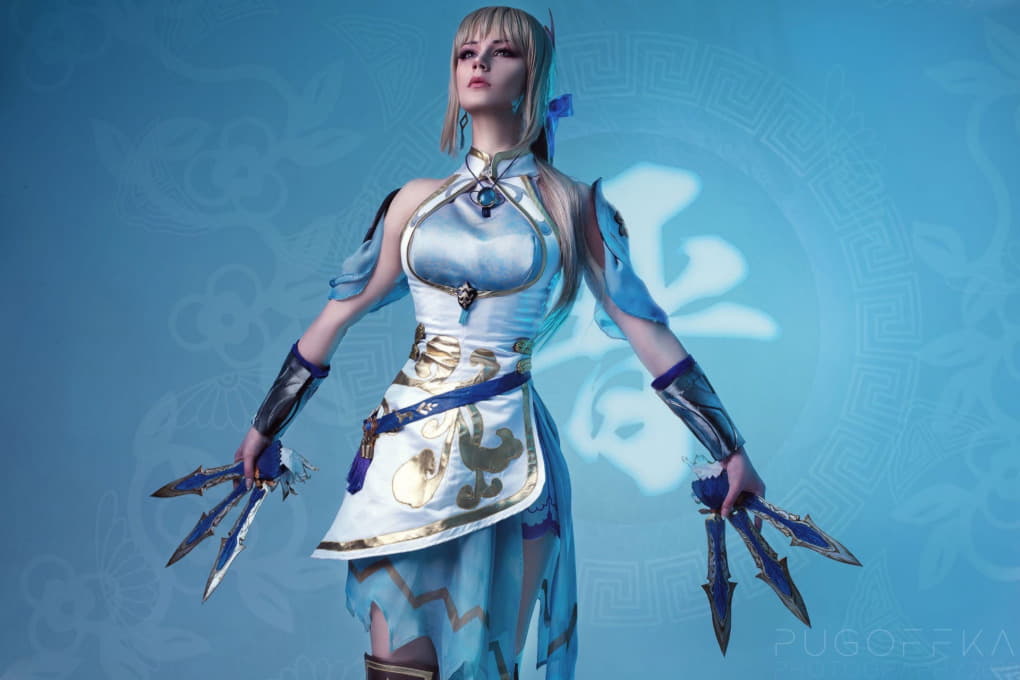 Косплей на Ван Юаньцзи из игры Dynasty Warriors 9