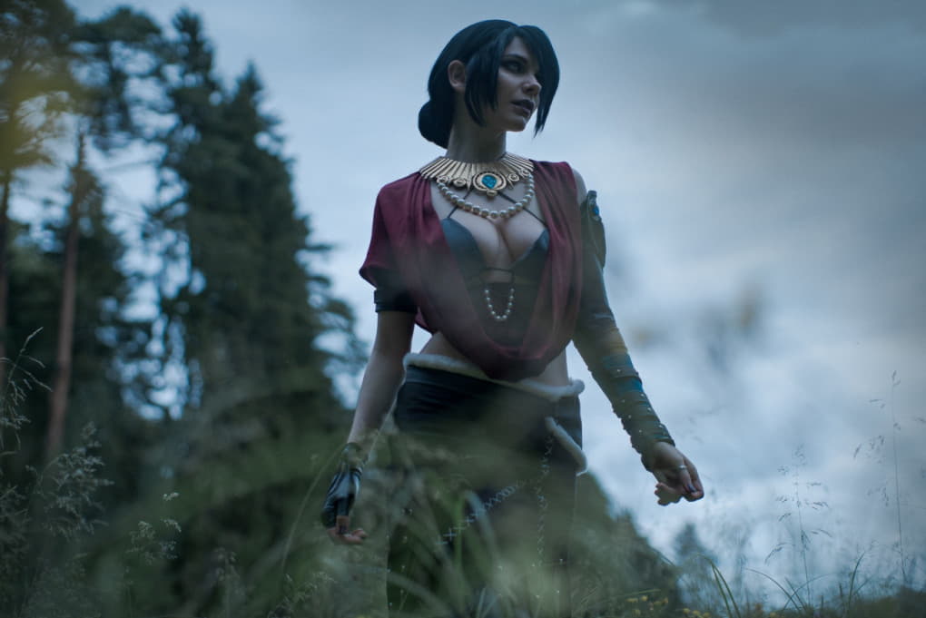 Косплей на Morrigan из Dragon Age