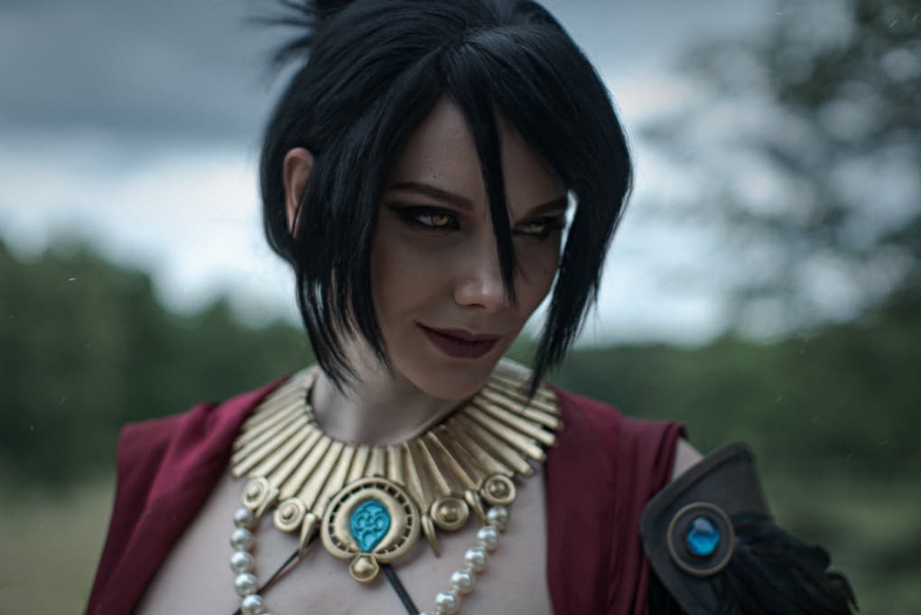 Косплей на Morrigan из Dragon Age