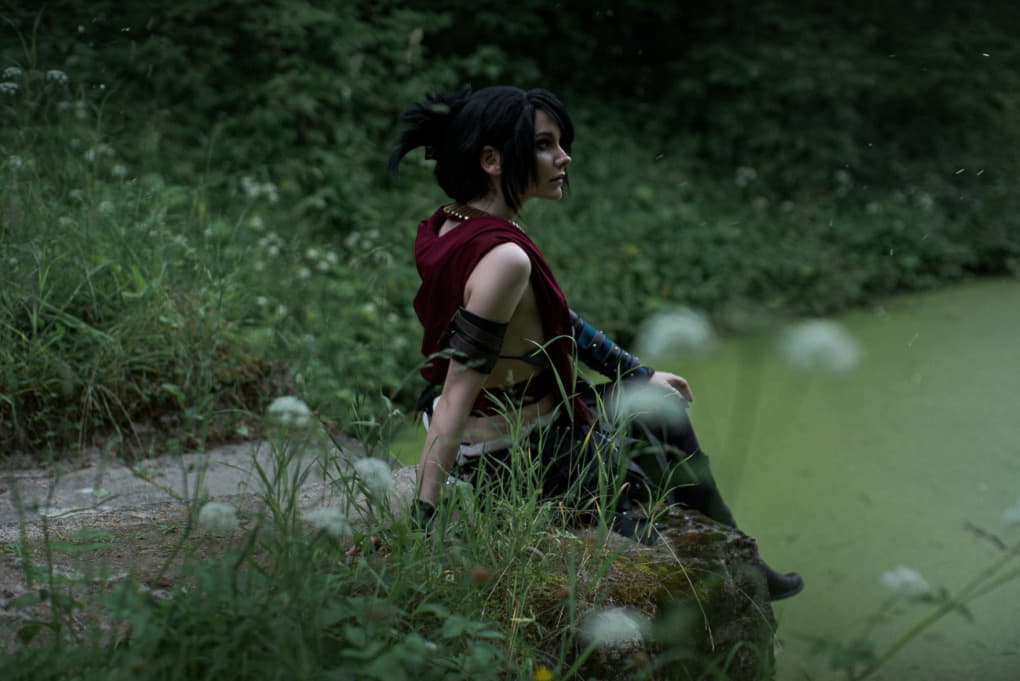 Косплей на Morrigan из Dragon Age