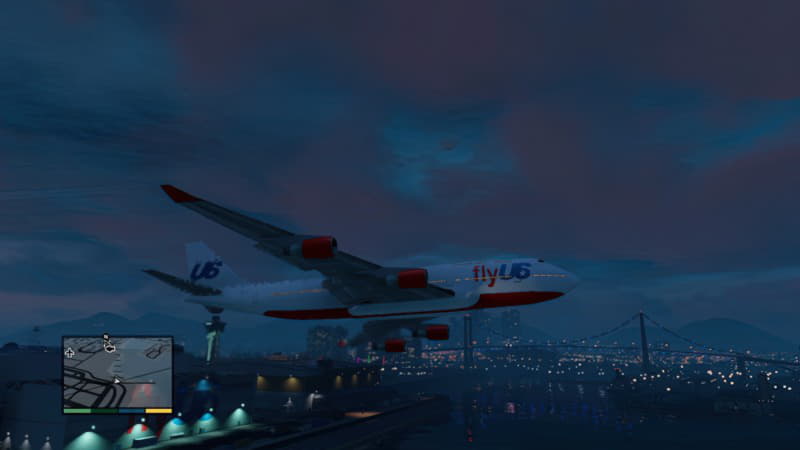 Самый большой самолет в GTA 5