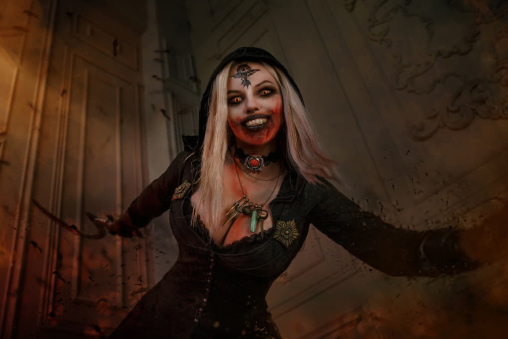 Косплей на Daniela Dimitrescu