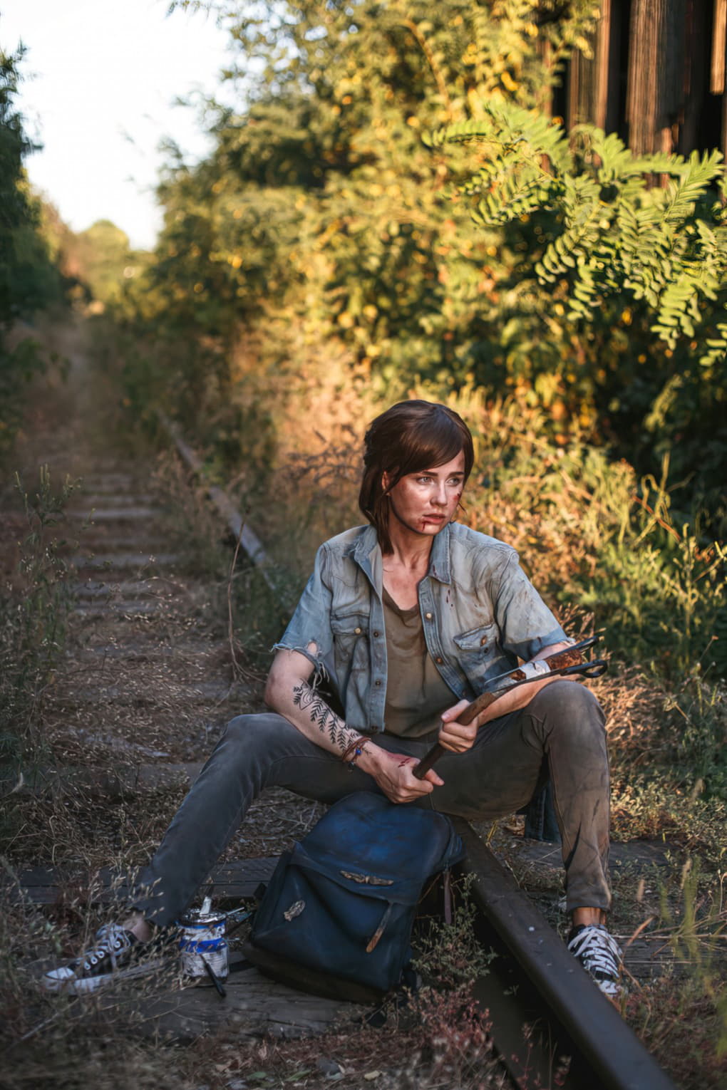 Косплей на Элли из Last of Us