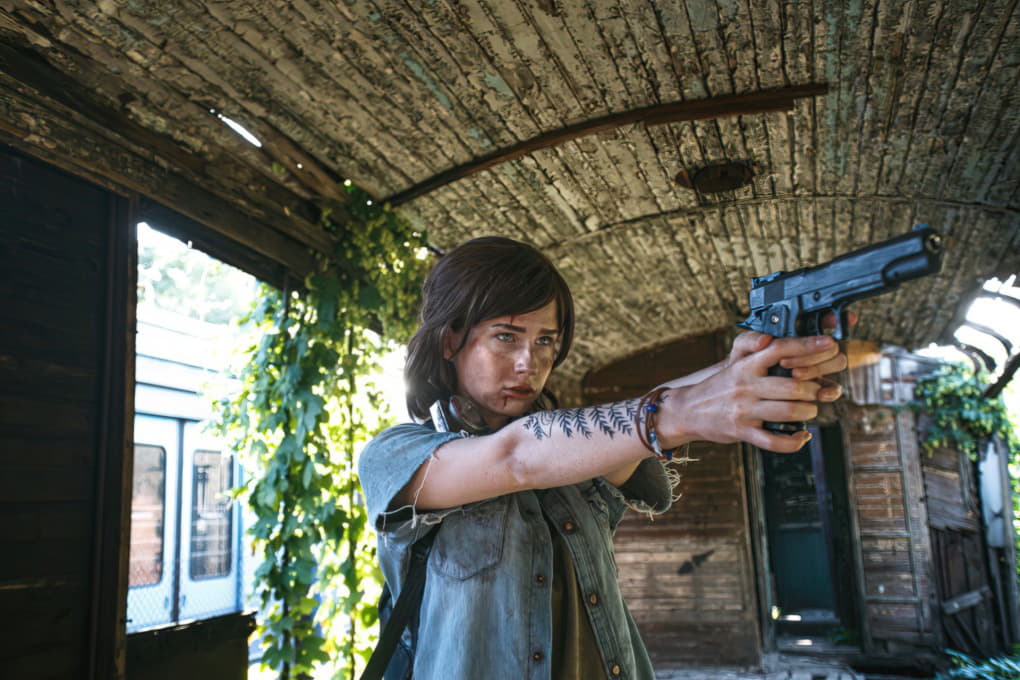 Косплей на Элли из Last of Us