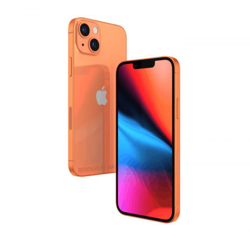 iPhone 13 оранжевый