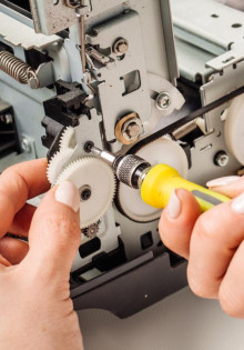 Как выполняется ремонт струйных МФУ?