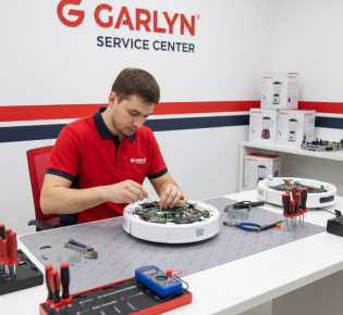 Профессиональный ремонт двигателя робот-пылесоса Garlyn в сервисном центре