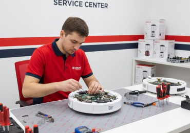 Профессиональный ремонт двигателя робот-пылесоса Garlyn в сервисном центре