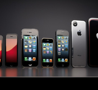 Эволюция дизайна iPhone: от классических моделей до современных технологических шедевров