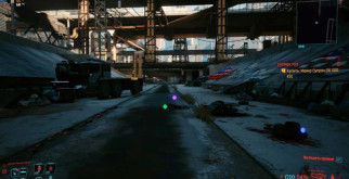 Отсылка к фильму «Терминатор» в Cyberpunk 2077