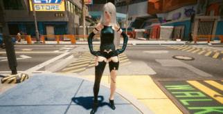 В Cyberpunk 2077 добавили A2 из NieR: Automata