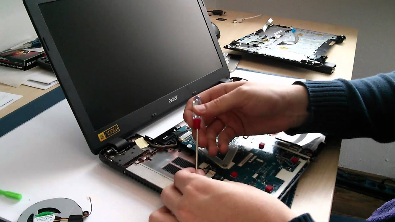 Как ремонтируют ноутбуки Acer?
