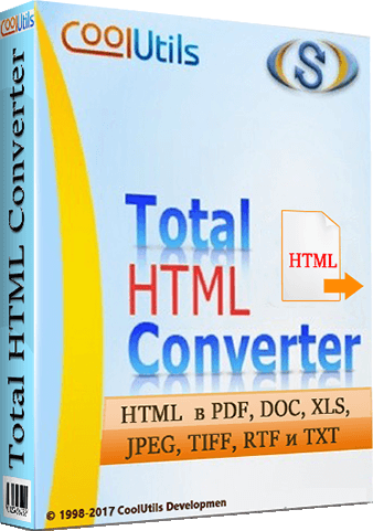 Total HTML Converter - преобразование HTML-страниц в различные форматы