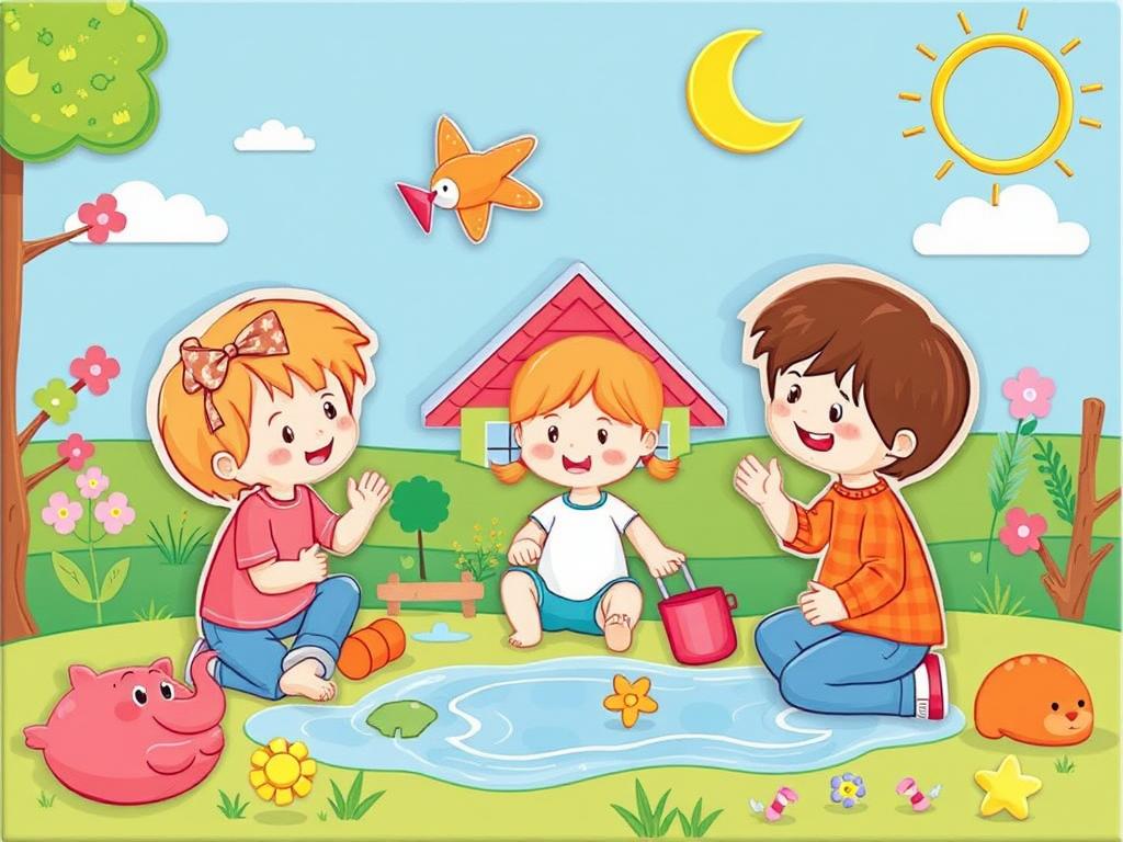 Puzzles for childrenфото